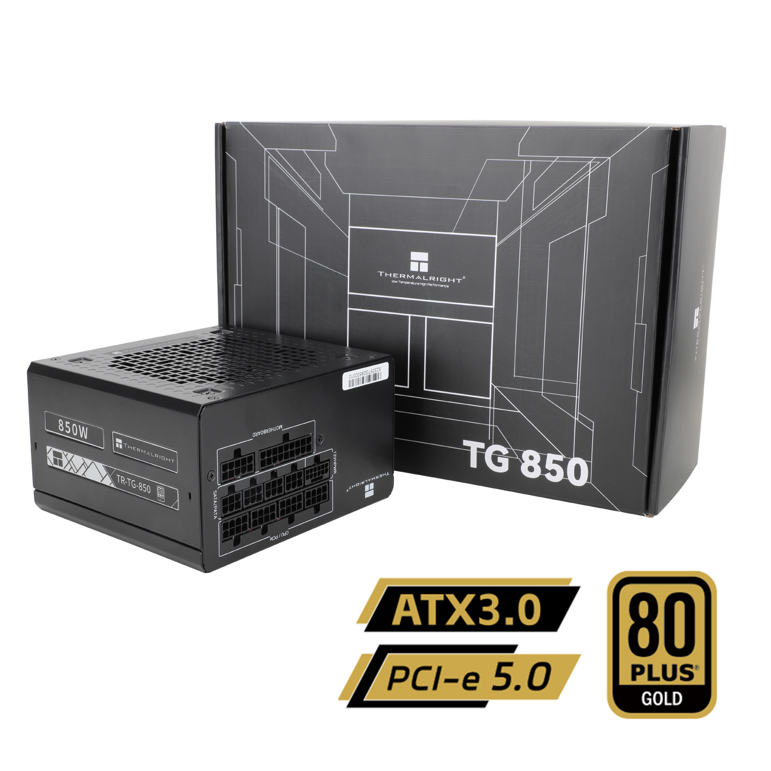 Thermalright TG850 850W Full Modular 80 PLUS Gold Thermalright TG850 850W Full Modular 80 PLUS Gold